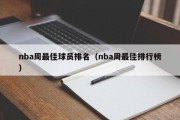 nba周最佳球员排名（nba周最佳排行榜）