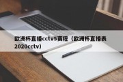 欧洲杯直播cctv5赛程（欧洲杯直播表 2020cctv）